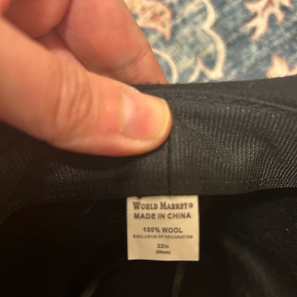 World market wool hat - Picture 4 of 4